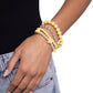 Rosy Retrospection - Yellow bracelet