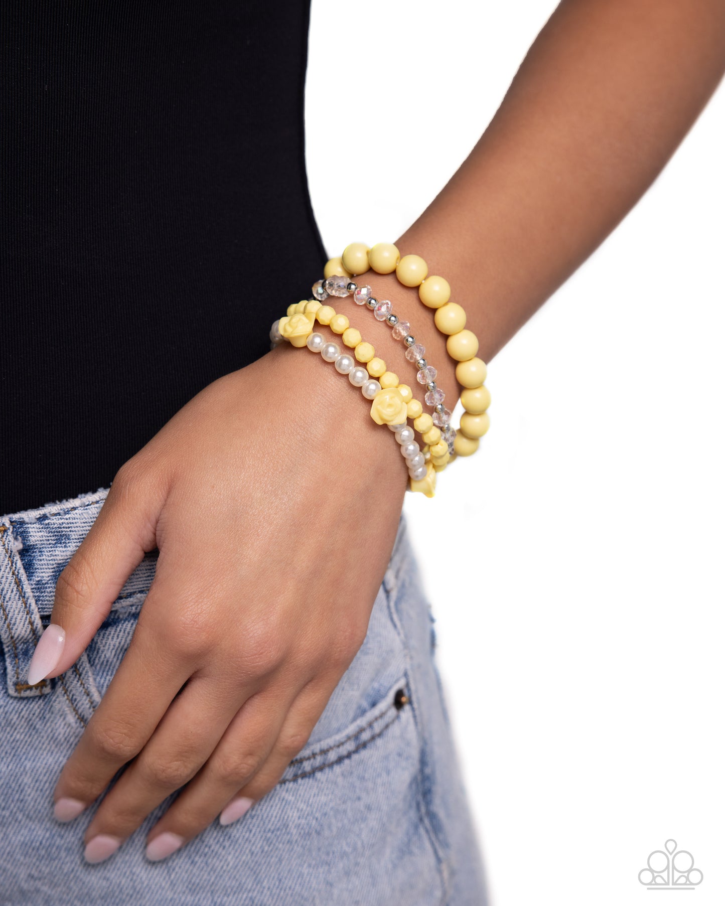 Rosy Retrospection - Yellow bracelet