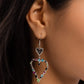 Parallel Passion - Black earrings