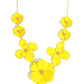 Arranged Aria - Yellow necklace