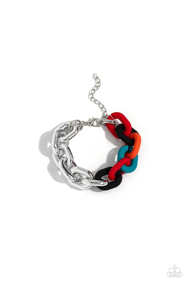 Collar Couture en contraste/Pulsera de contraste cándida - Negra - Configúralo con Lola