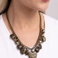 Heart Hangout - Brass necklace