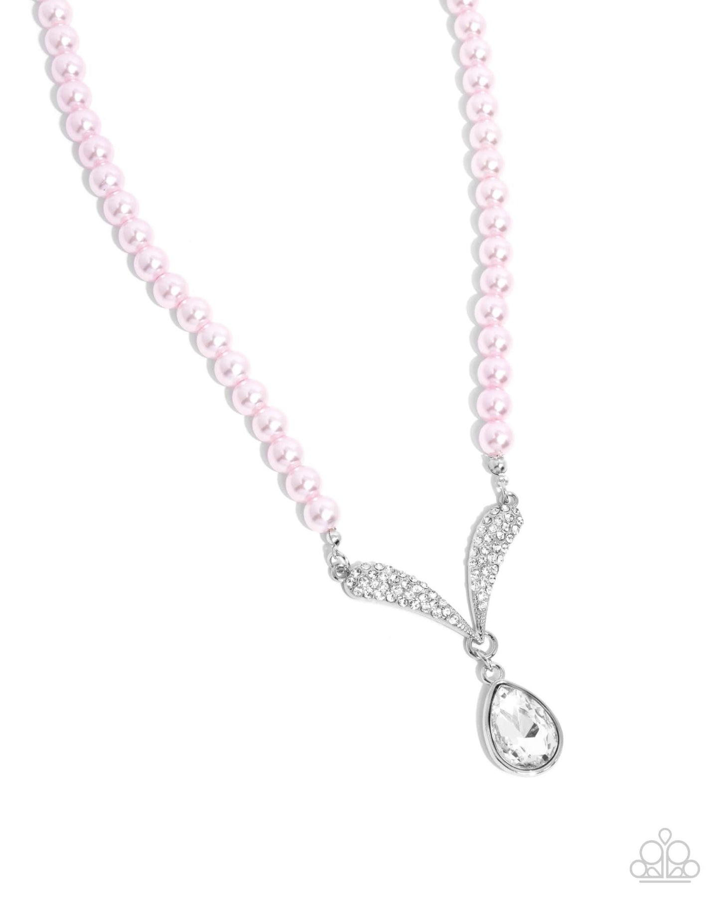 Avant-Garde Adornment - Pink necklace