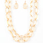 Ice Bank Gold Necklace