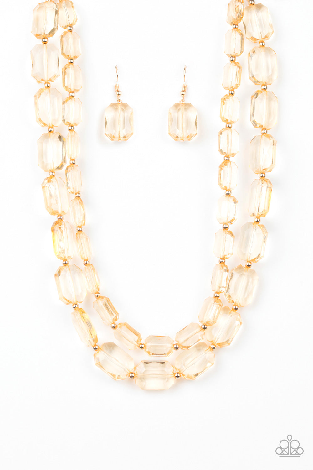 Ice Bank Gold Necklace