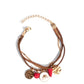 Serene Stroll red bracelet