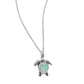 Turtle Tourist - Green necklace