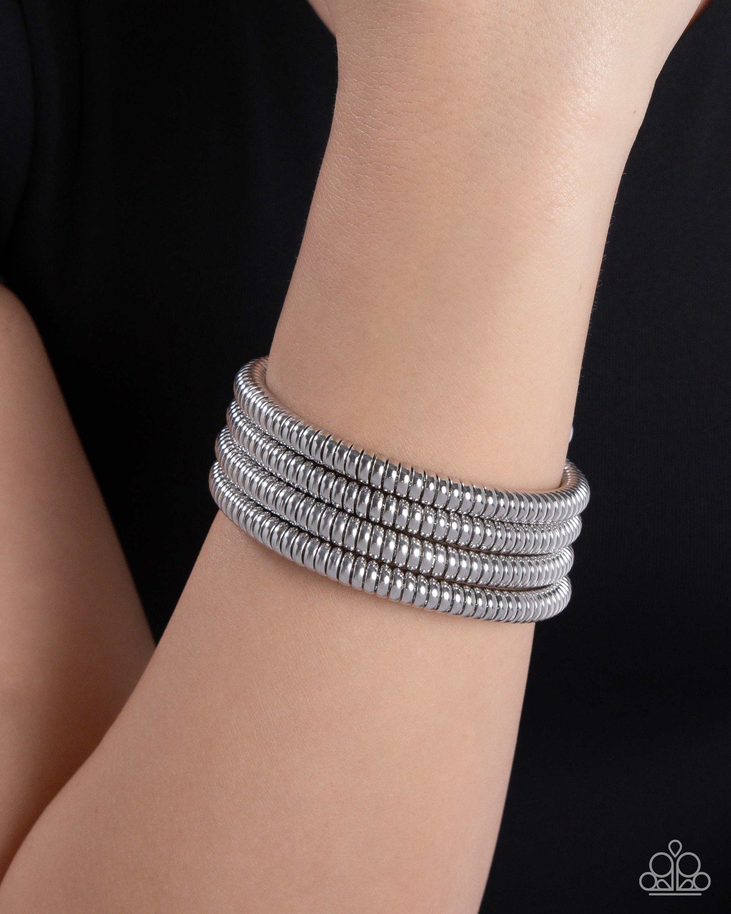 Casual Coils - Silver bracelet-Limited 3