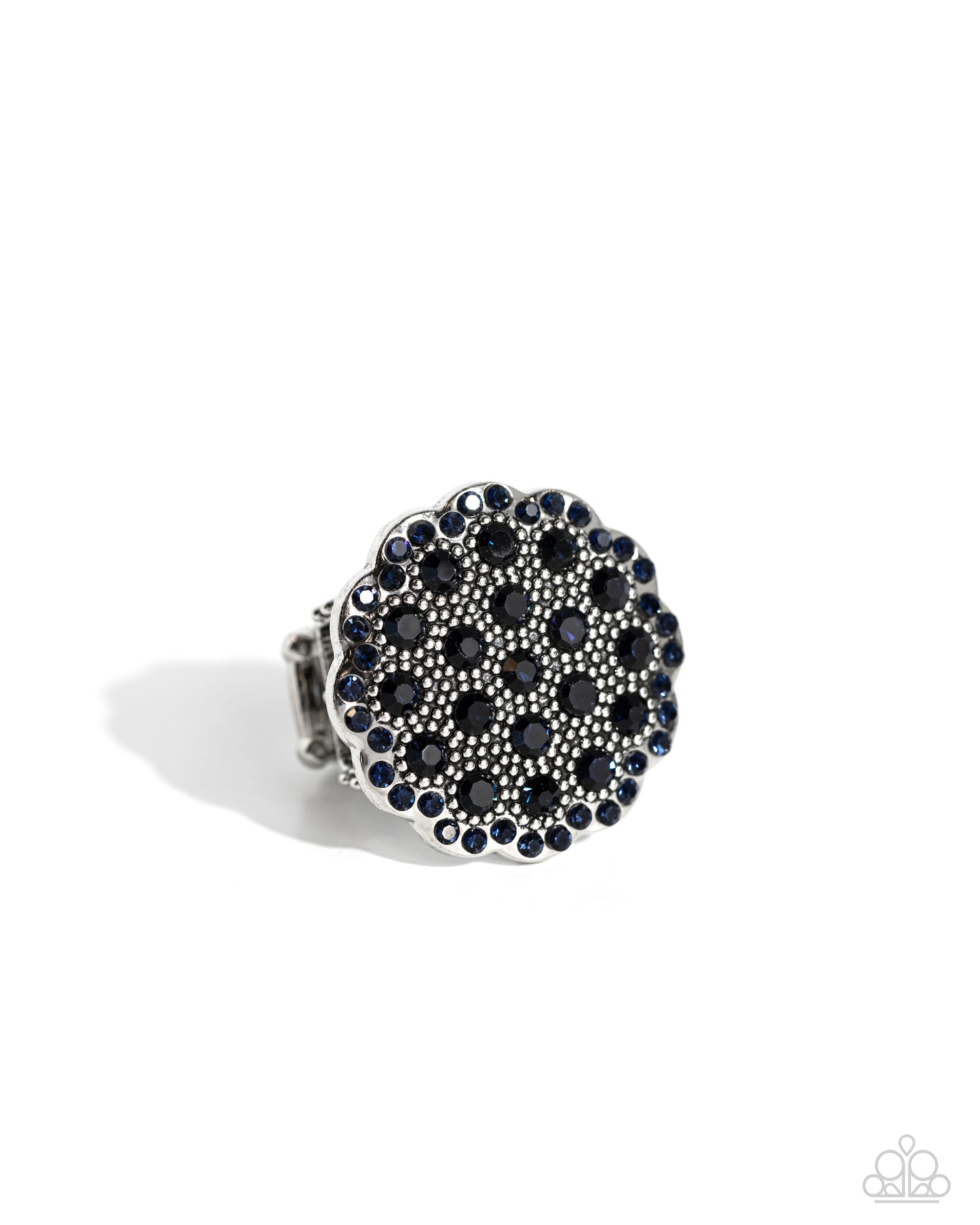 Blingy Bouquet - Blue ring