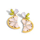 Slice of Summer - Yellow earrings