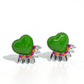 Spring Story - Green earrings