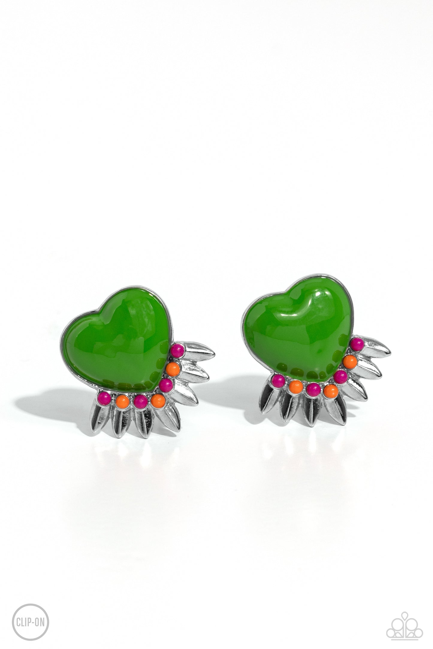 Spring Story - Green earrings