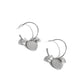 Casually Crushing - Silver earrings