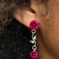 Led by the ROSE - Pink earrings