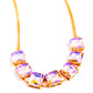 I SQUARE to Secrecy - Orange necklace