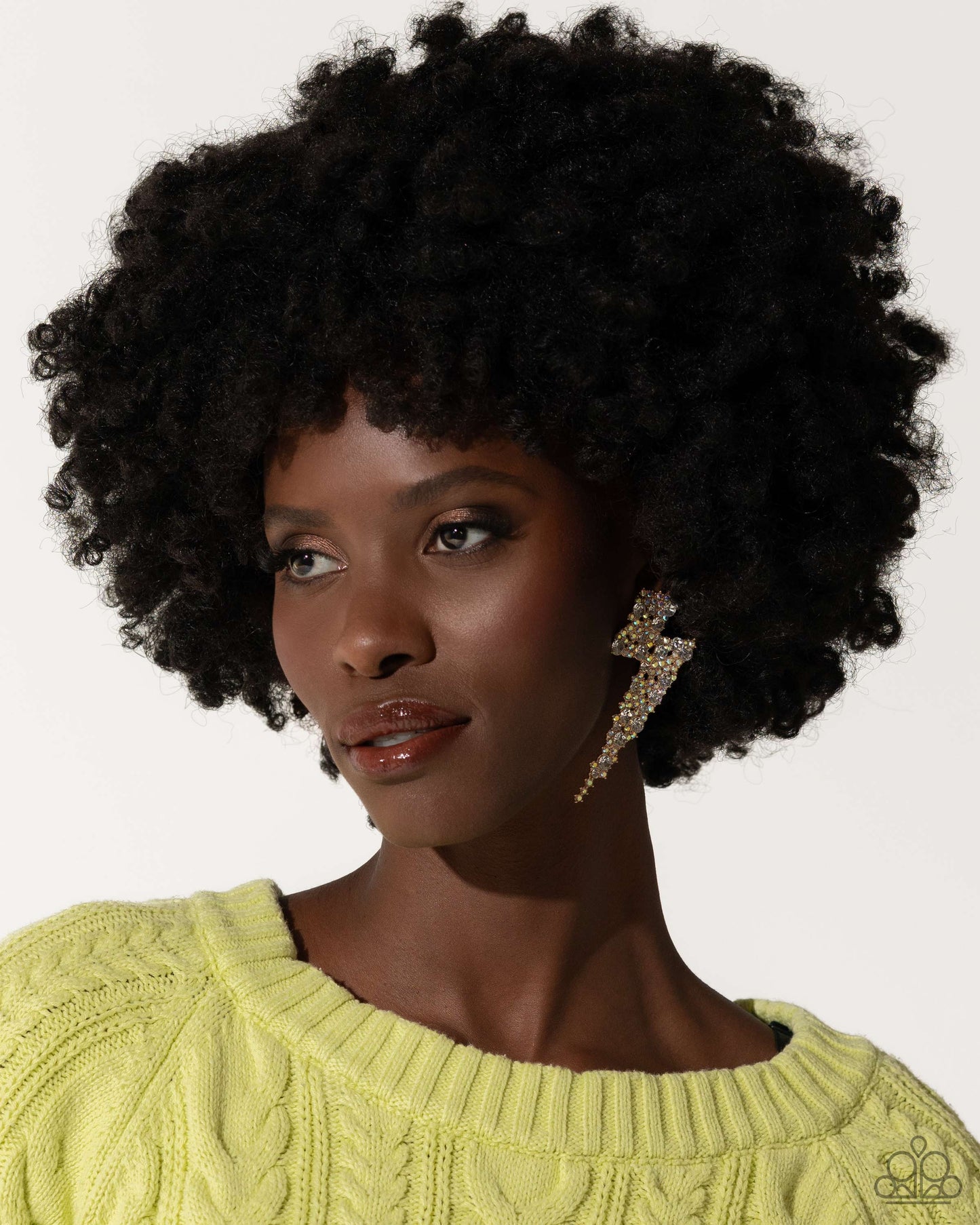 Electric Effulgence - Gold earrings