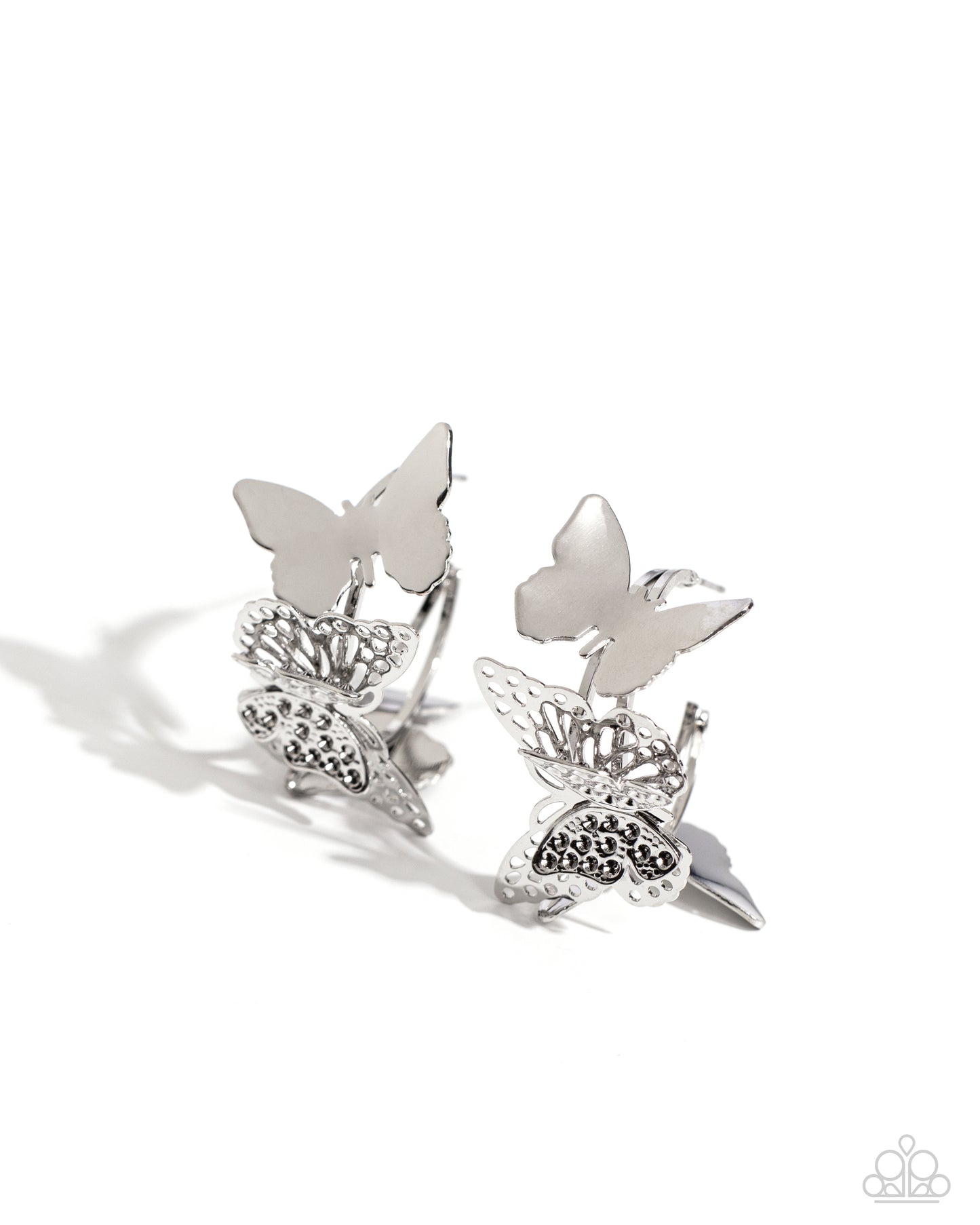 No WINGS Attached - Silver earrings