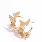 No WINGS Attached - Gold earrings