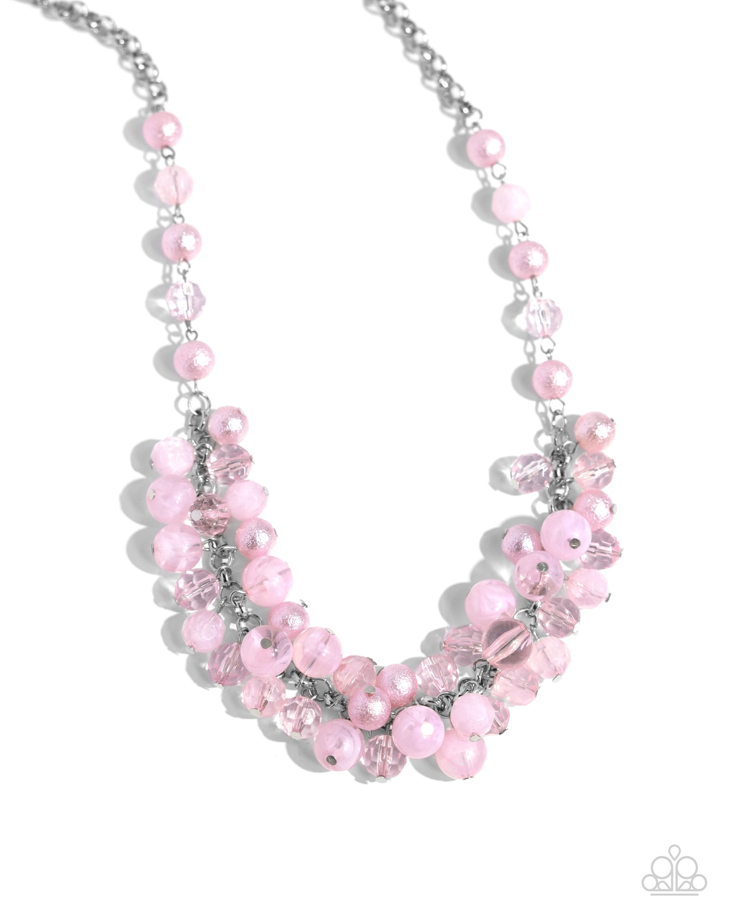 Pearl Pandora - Pink necklace