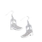 Boot Scootin Bling - White earrings