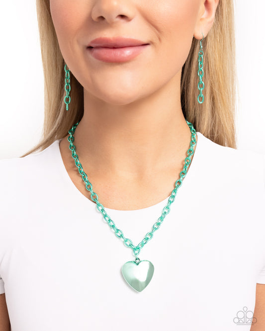 Loving Luxury - Green necklace