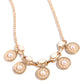 Alluring Ambience - Gold necklace