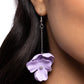 Plentiful Petals - Purple earrings