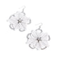 Refined Recognition - White earrings