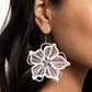 Refined Recognition - White earrings