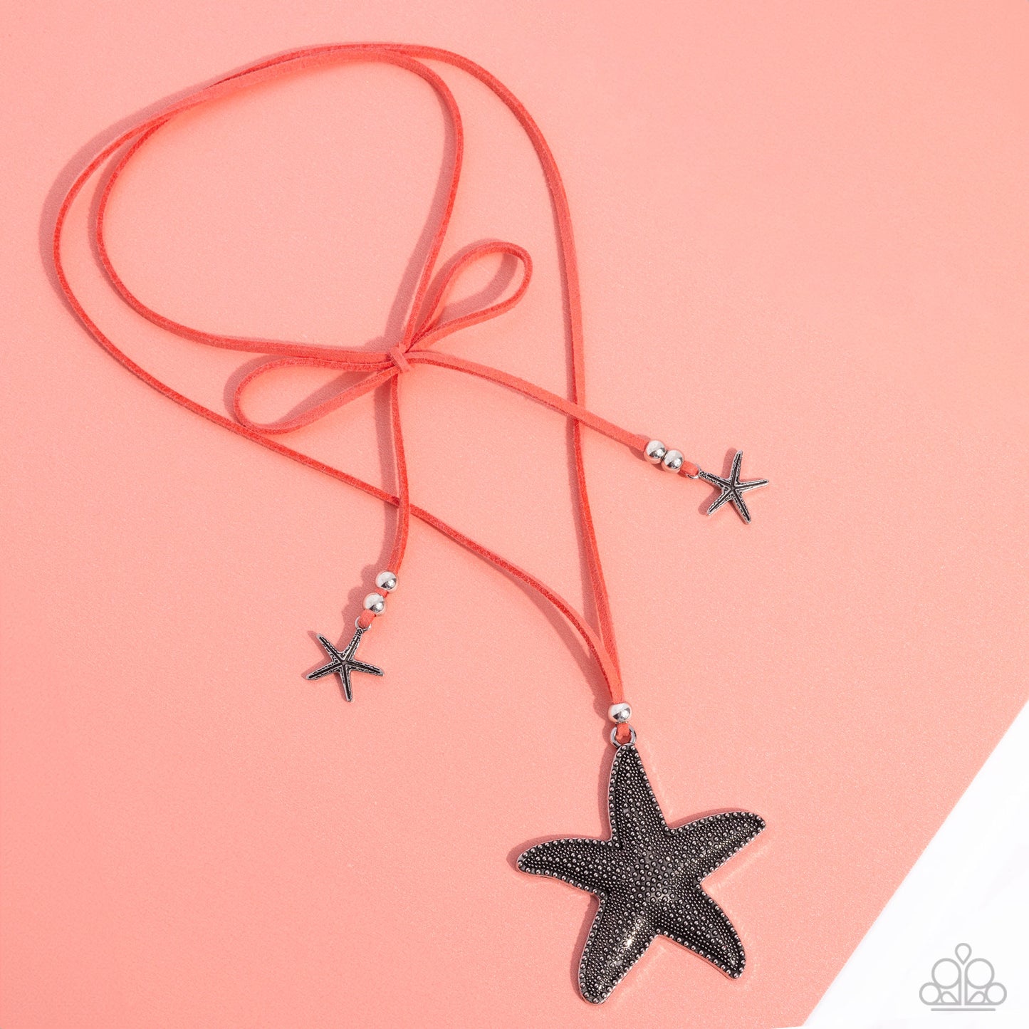 Sentimiento de estrella de mar - Collar naranja