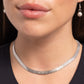 Simply Scintillating - Silver necklace