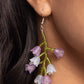 Beguiling Bouquet - Purple earrings