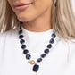 Beaming Baroque - Conjunto de collar y pulsera azul