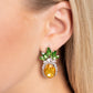 Prismatic Pineapple - Yellow earrings