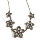 Faithful Florals - Brass necklace