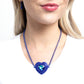 Locket Leisure - Blue necklace