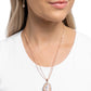 Beachy Baroness - Rose Gold necklace