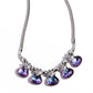 Teardrop Tribute - Purple necklace