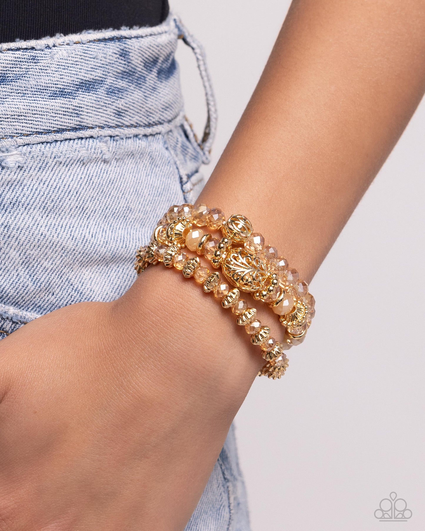 Malibu Maiden - Gold bracelets