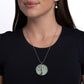 Tree Talisman - Green necklace