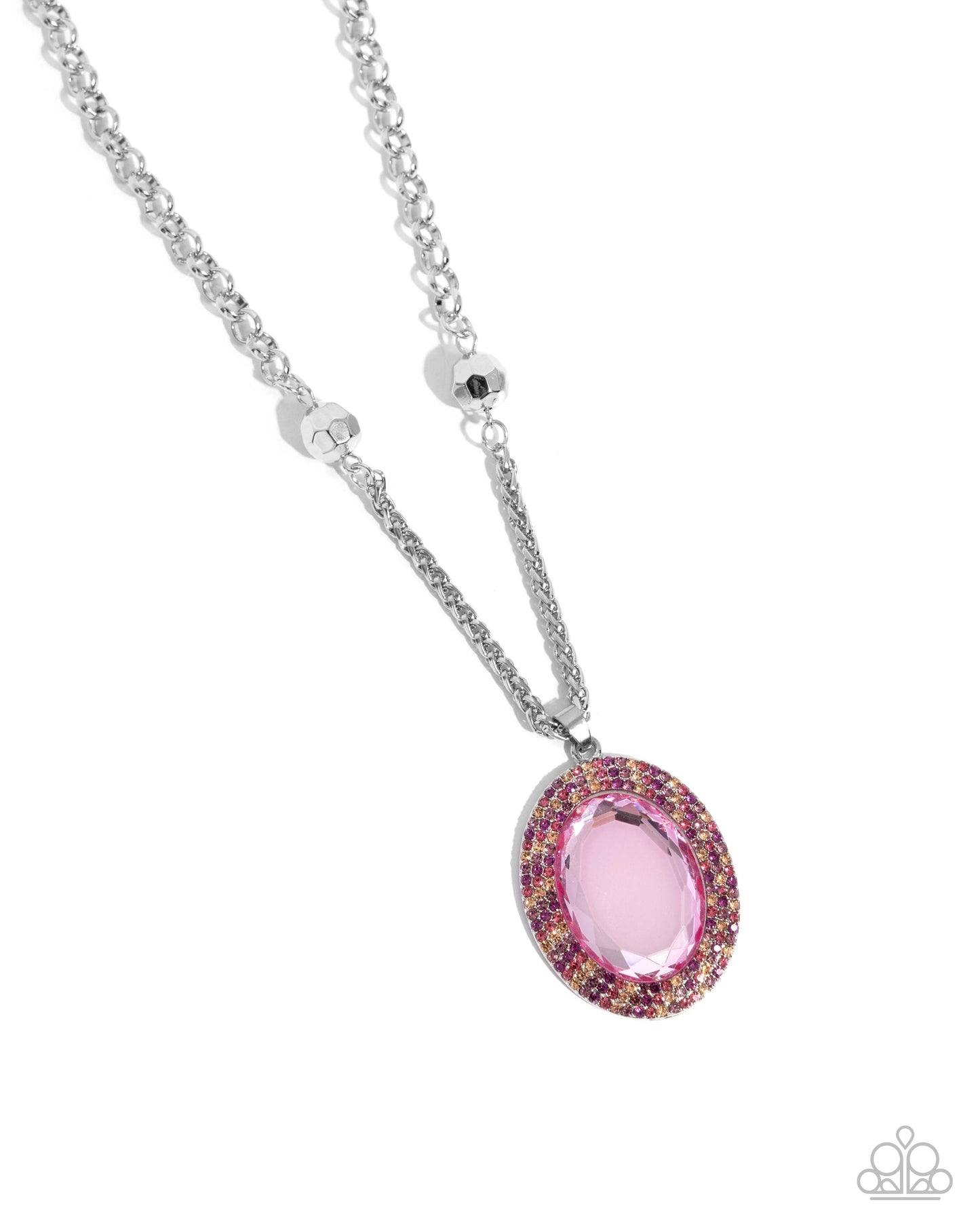 Manufactured Majesty - Pink necklace