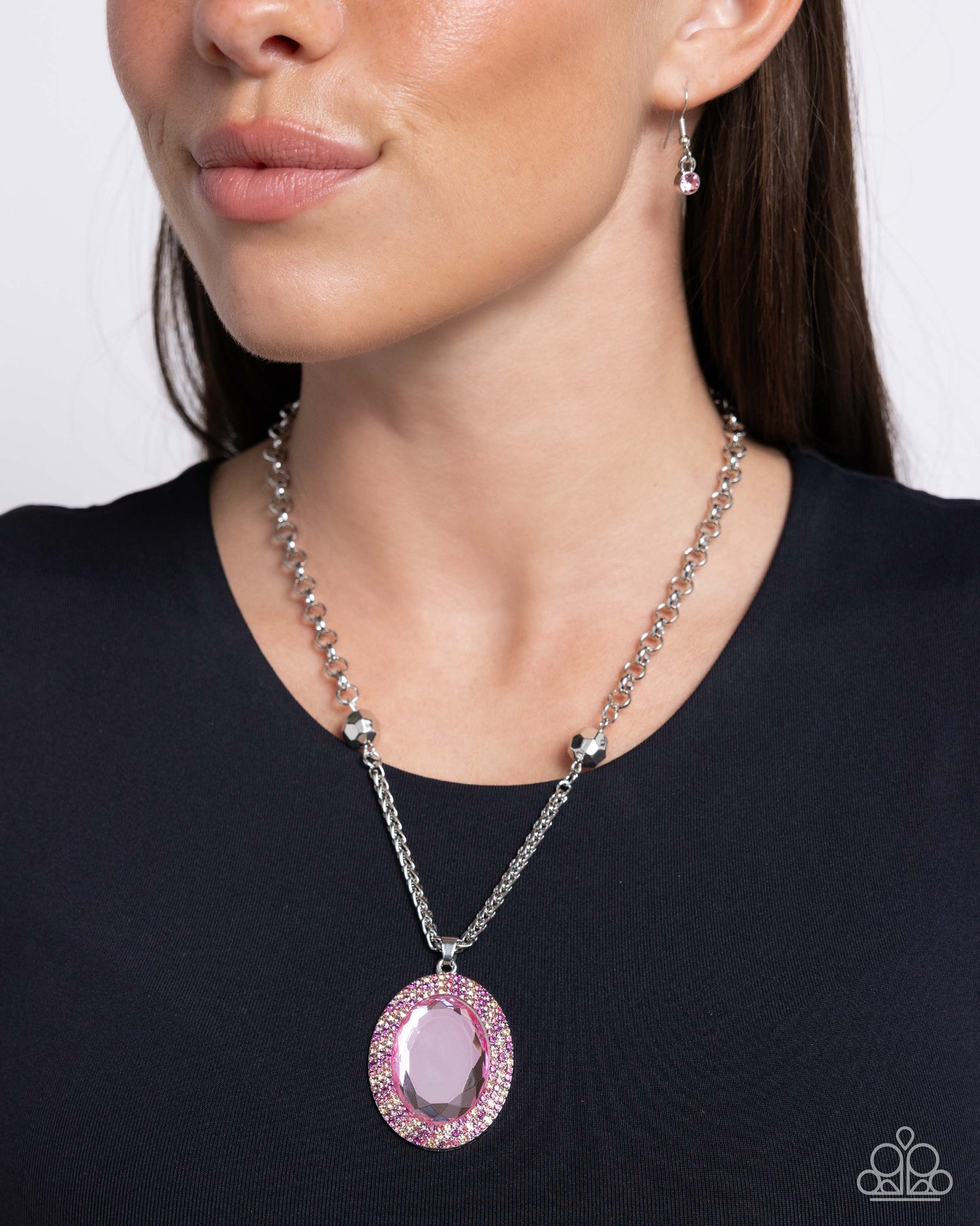 Manufactured Majesty - Pink necklace