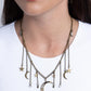 Stellar Selection - Brass necklace