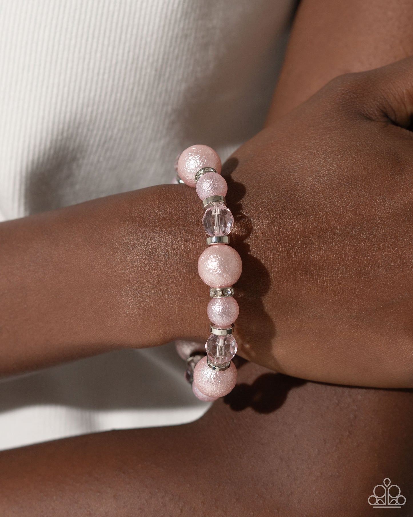 Pearl Protagonist - Pink bracelet