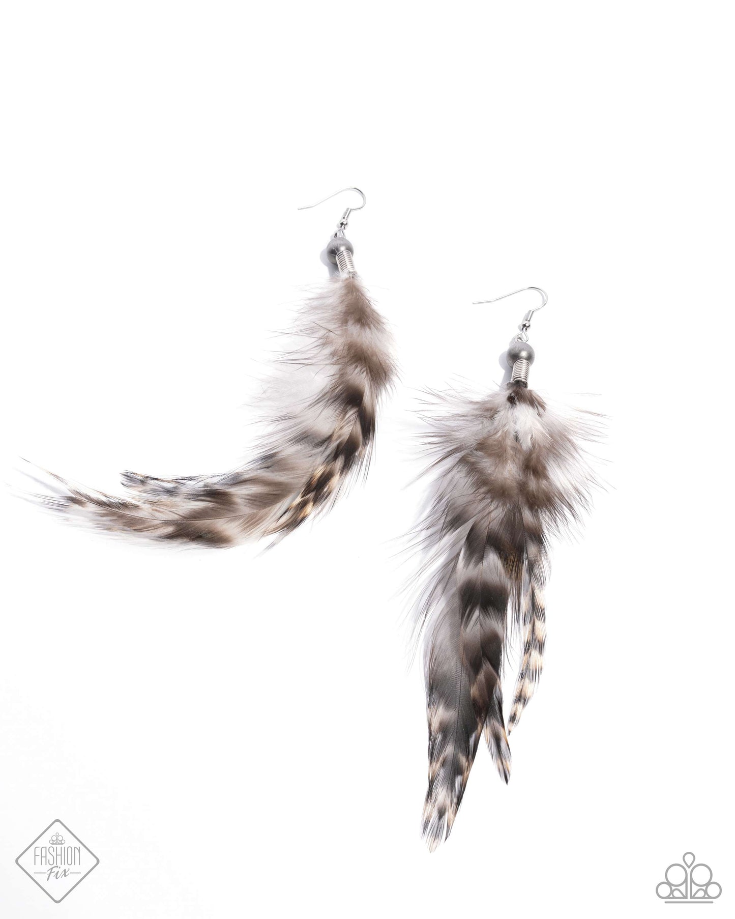 Delicate Desert - Brown earrings