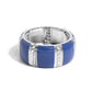 Colored Cameo - Blue bracelet