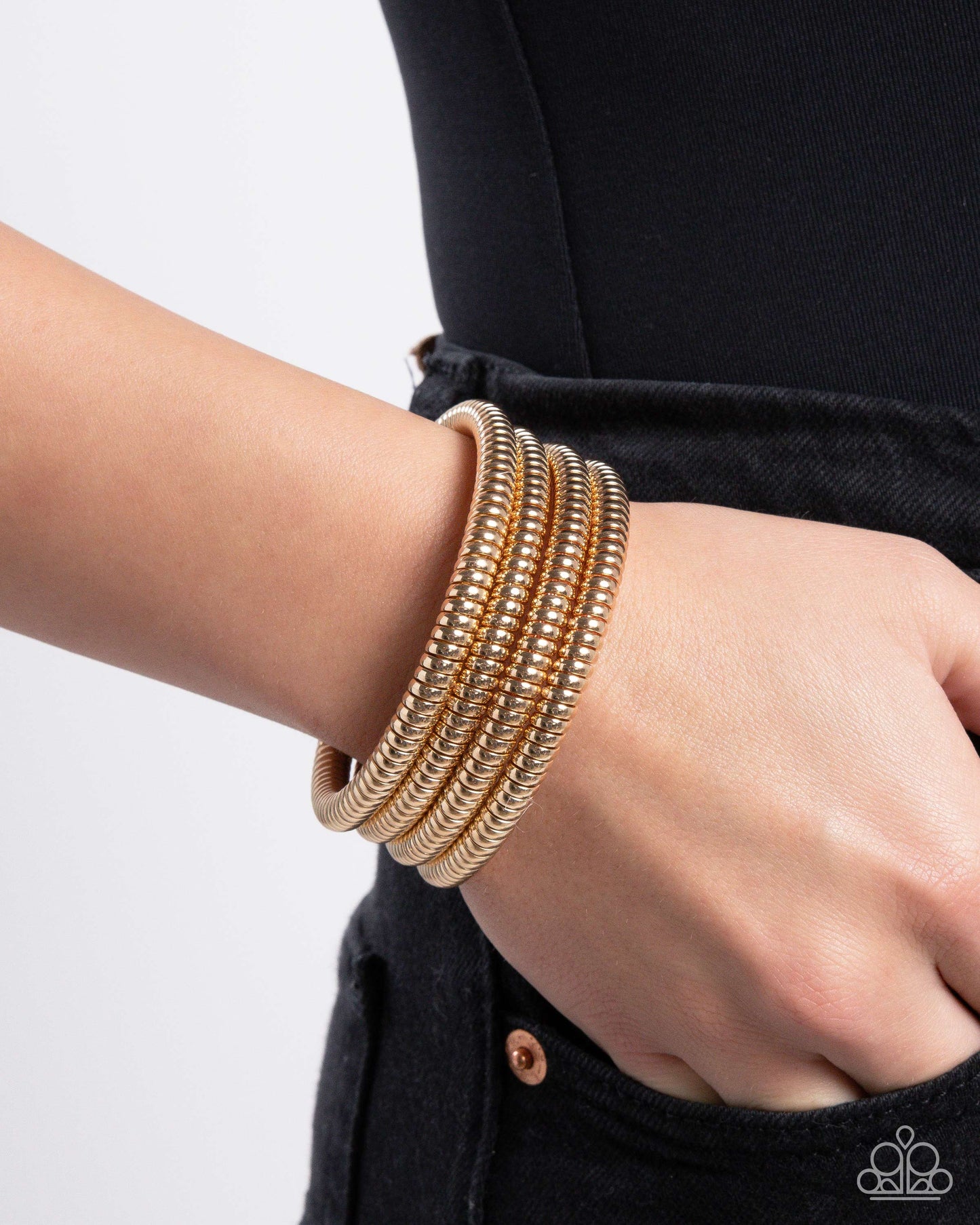 Casual Coils - Gold bracelet (LIMITED 3 PER ORDER)