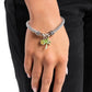 Palm Beach Bling - Green bracelet