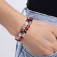 Handcrafted Haven - Red bracelet