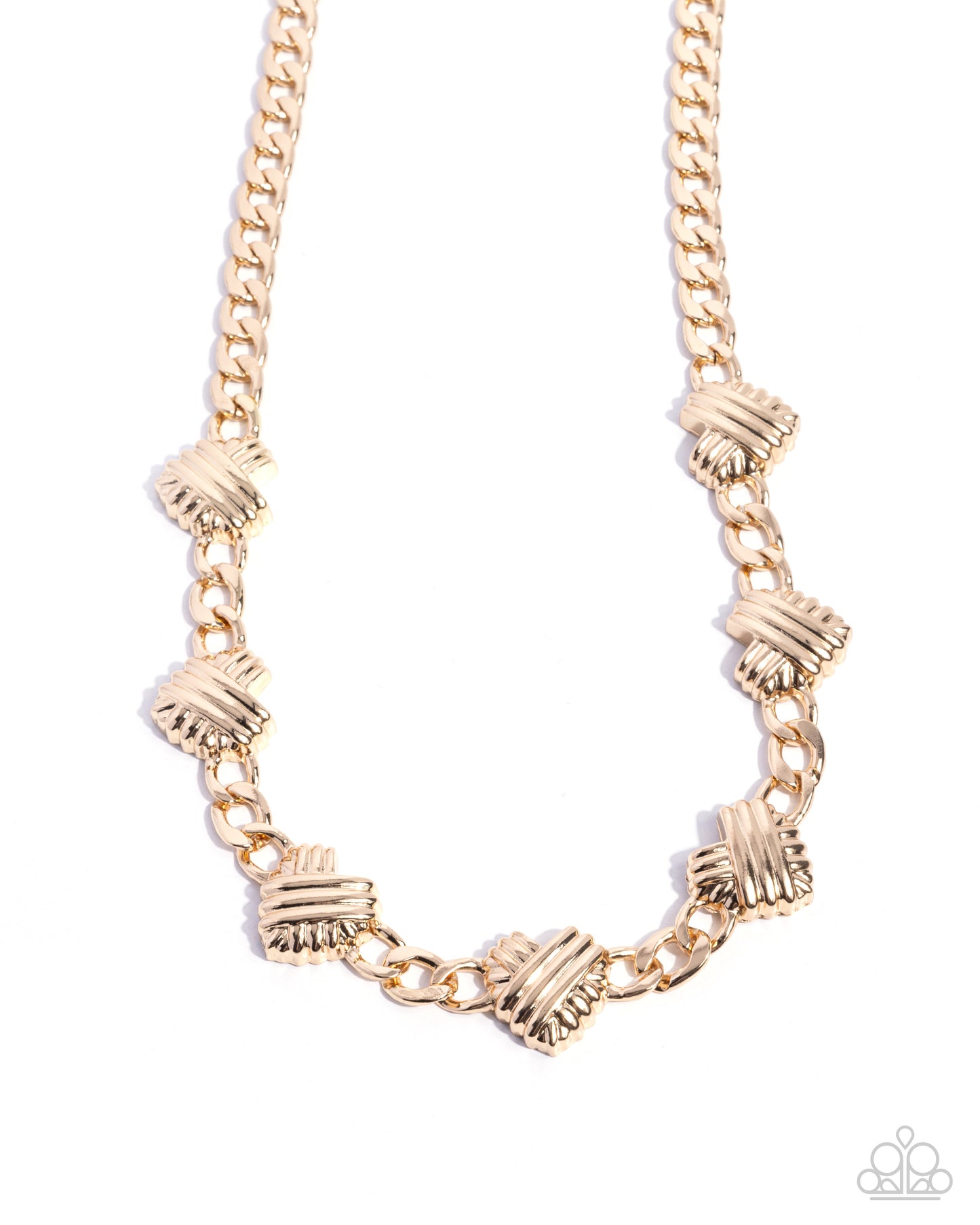 Mingling Medley - Gold necklace